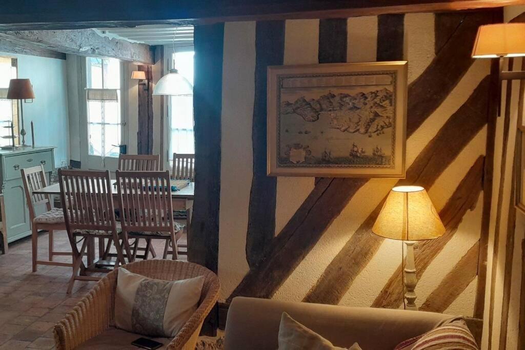 La Maison Belle Maree Honfleur Esterno foto