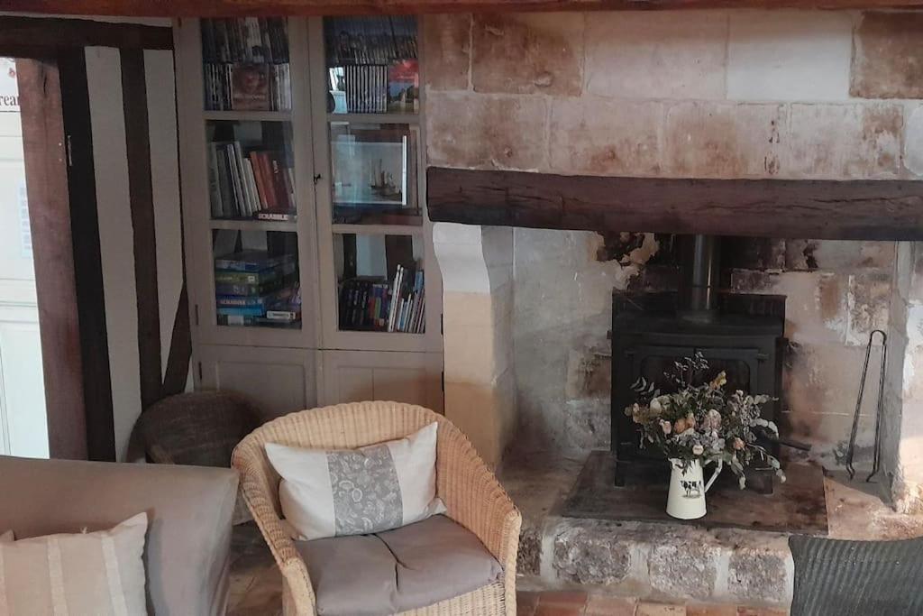 La Maison Belle Maree Honfleur Esterno foto